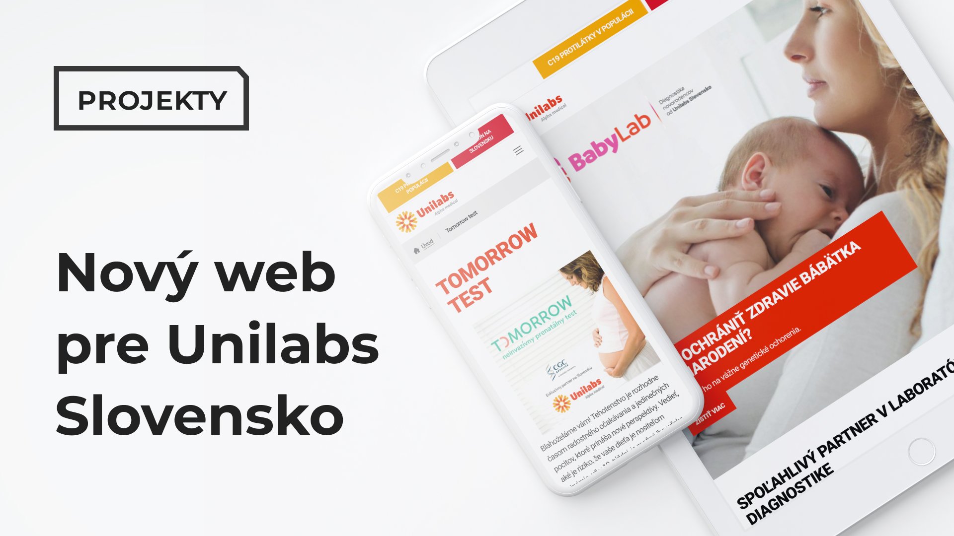 Nový web pre Unilabs Slovensko