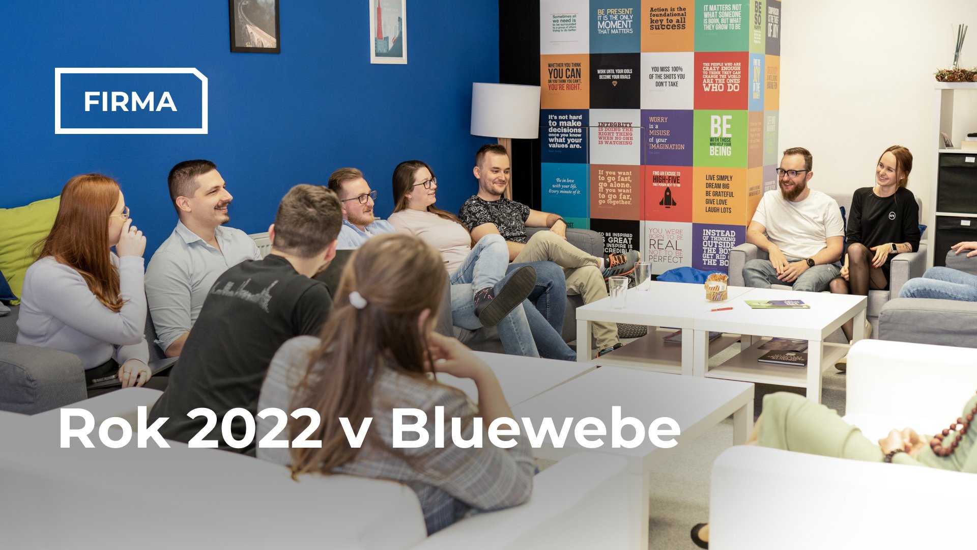 Rok 2022 v Bluewebe